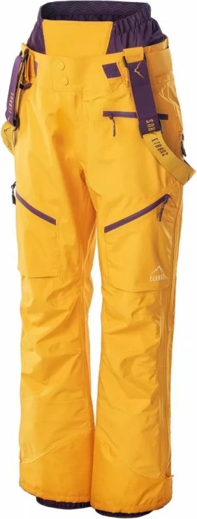 Pantallona ski për femra Elbrus, të verdha