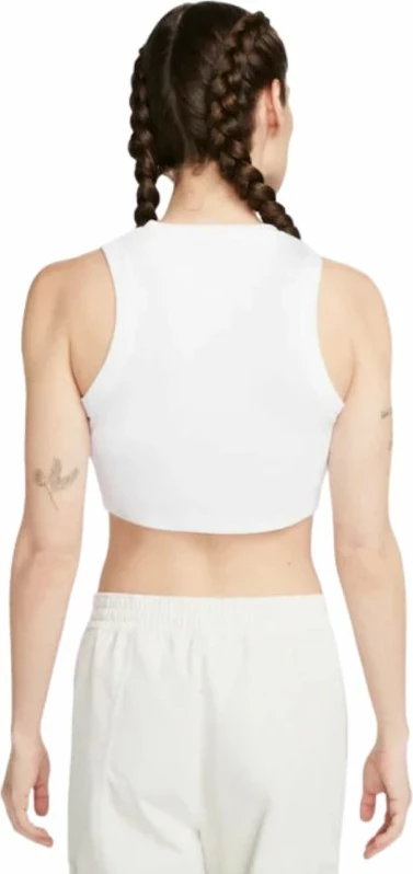 Maicë për femra Nike Sportswear Chill Knit FB8279 100, e bardhë [Madhësia: XS]