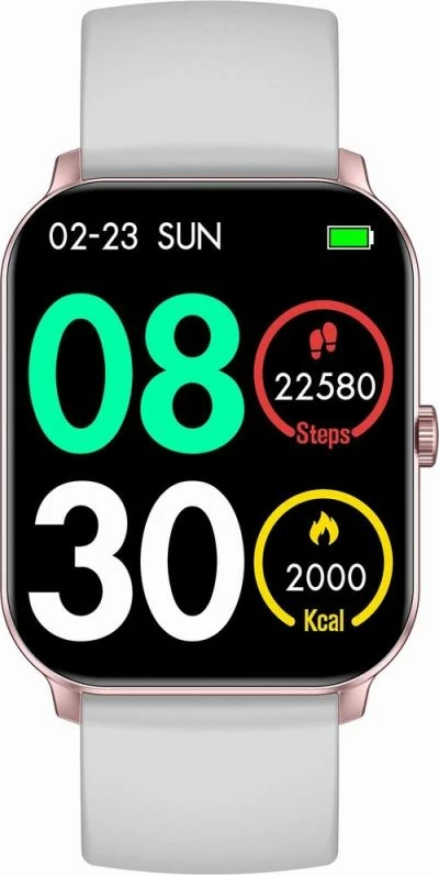 Smartwatch Gravity GT36-2, rozë gold/gri