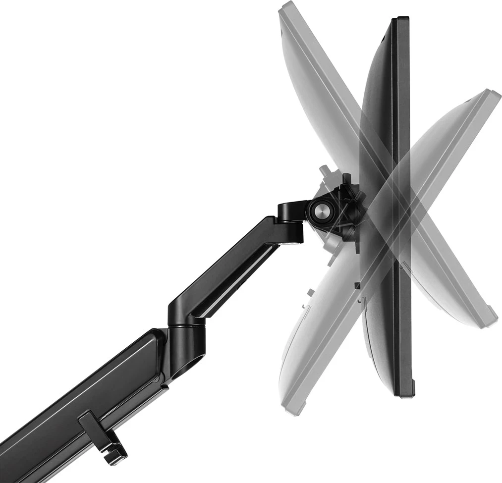 Mbajtës monitori Ergo Office ER-405B, i zi