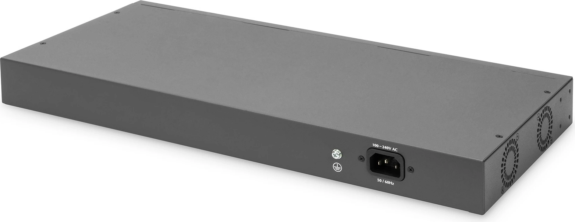 Switch Digitus 16-Port 10/100 PoE 250W, unmanaged, rack 1U, i zi