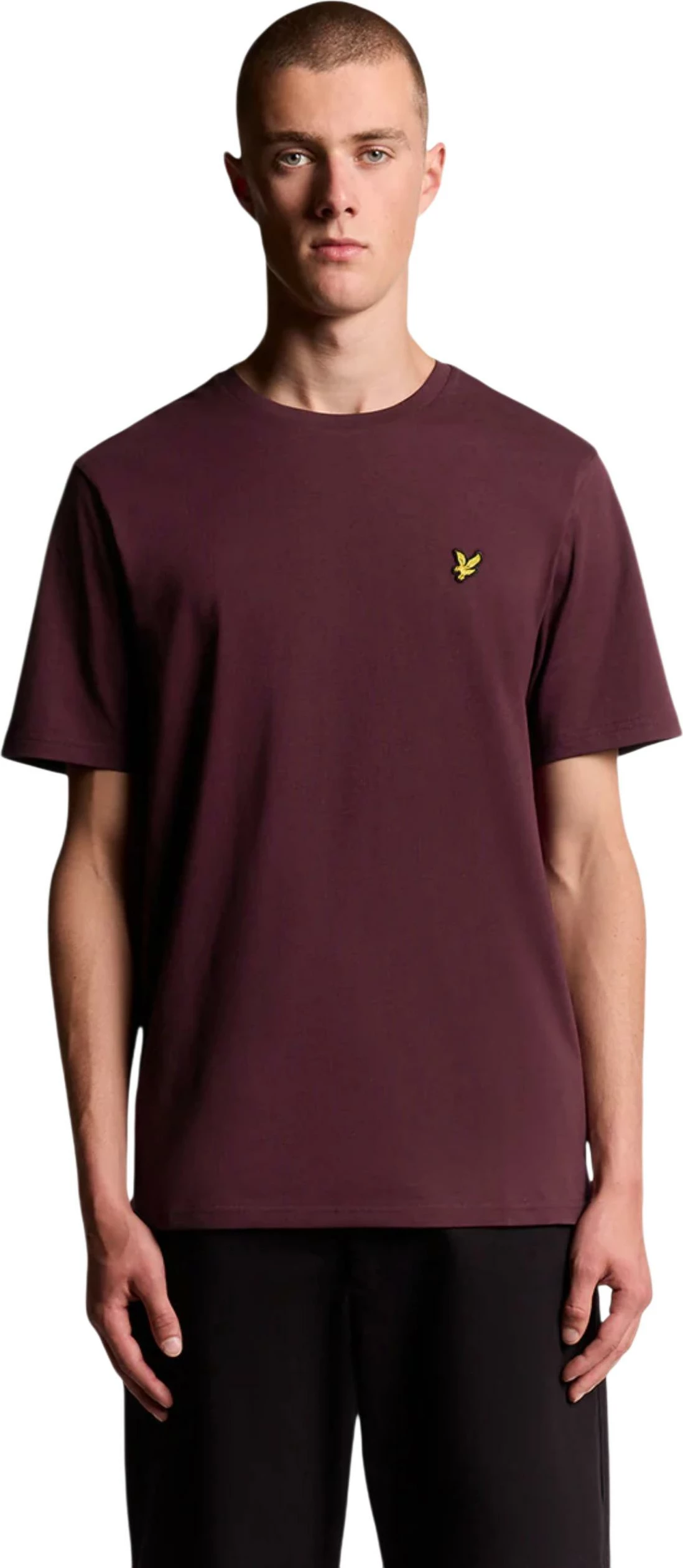 Maicë për meshkuj Lyle & Scott TS400VOG, bordo