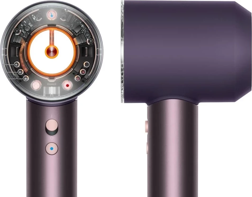 Tharëse flokësh Dyson Supersonic Nural, 1600W, 5 aksesorë, ngjyrë vjollcë/jaspis