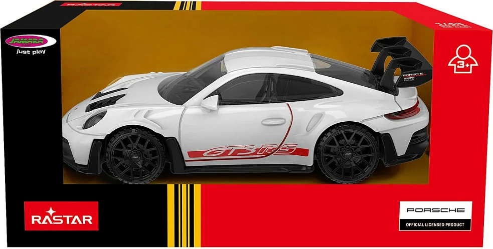 Vetura lodër Jamara Porsche 911 GT3 RS 1:43, metal/plastikë, e bardhë