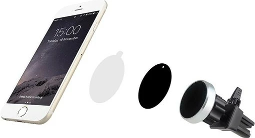 Mbajtës magnetik për veturë YENKEE YSM 501MG, zi/argjendtë