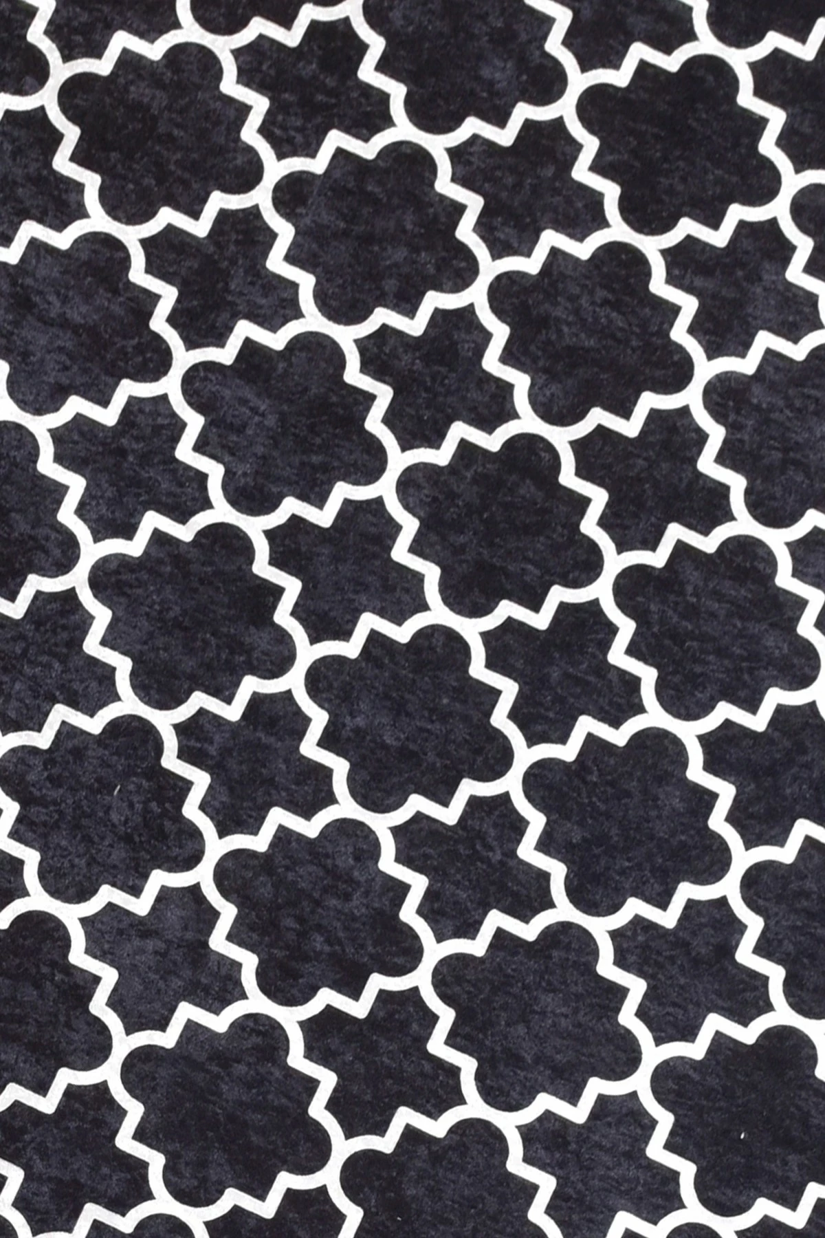 Qilim për korridor, 150x200cm, dizajn i zi-bardhë, Conceptum Hypnose, Kupa