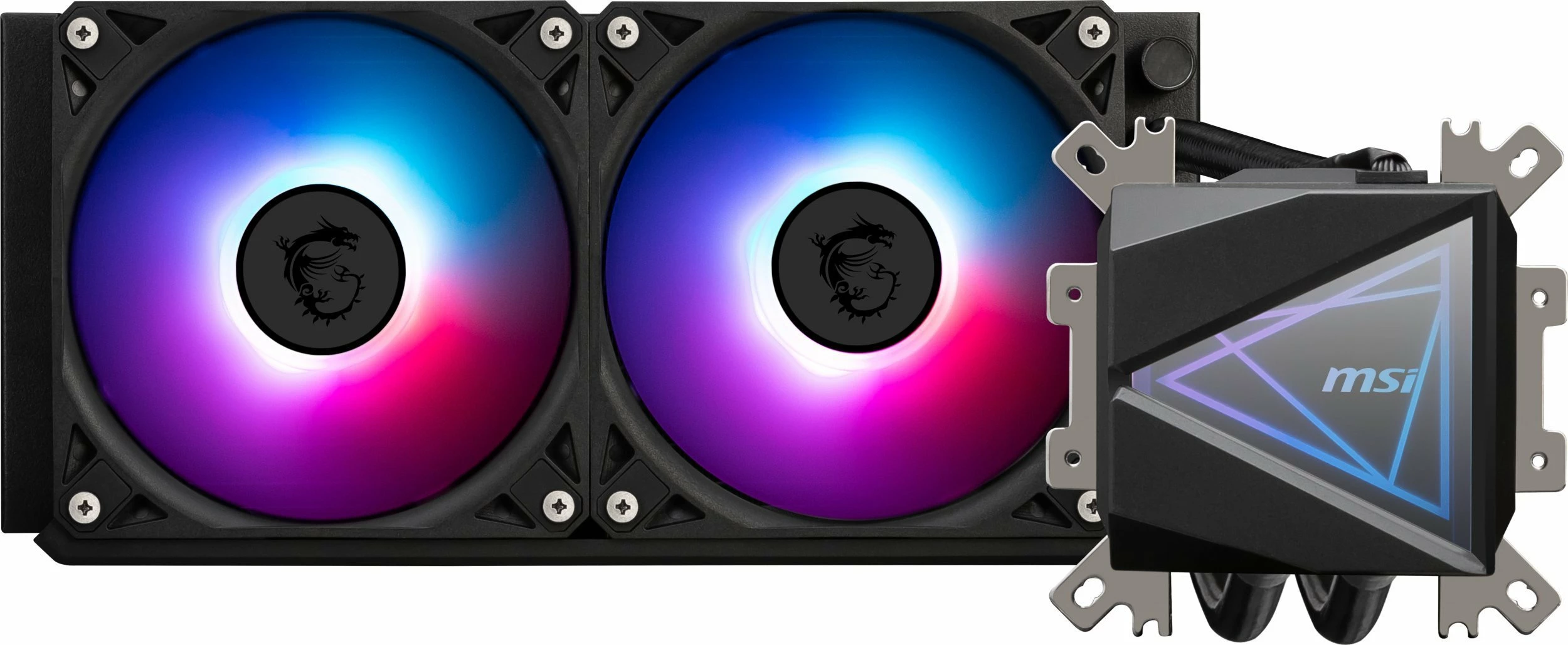 Ftohës uji për CPU MSI MAG CoreLiquid I240 240mm ARGB (306-7ZW7A11-C24) e zezë