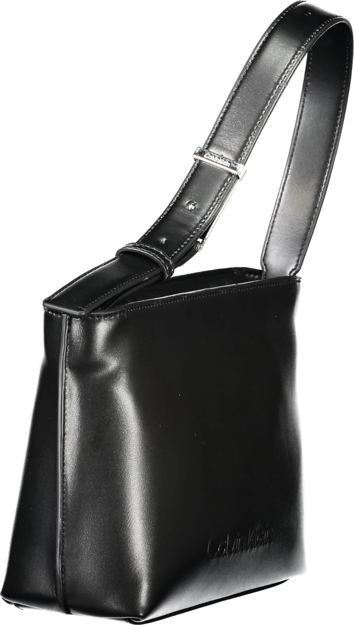 Çantë për femra Calvin Klein shpatullash, e zezë