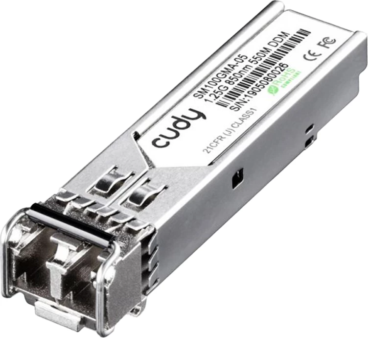 Modul SFP Cudy SM100GMA-05, 1.25Gbps, Multimode, 850nm, 0.5km