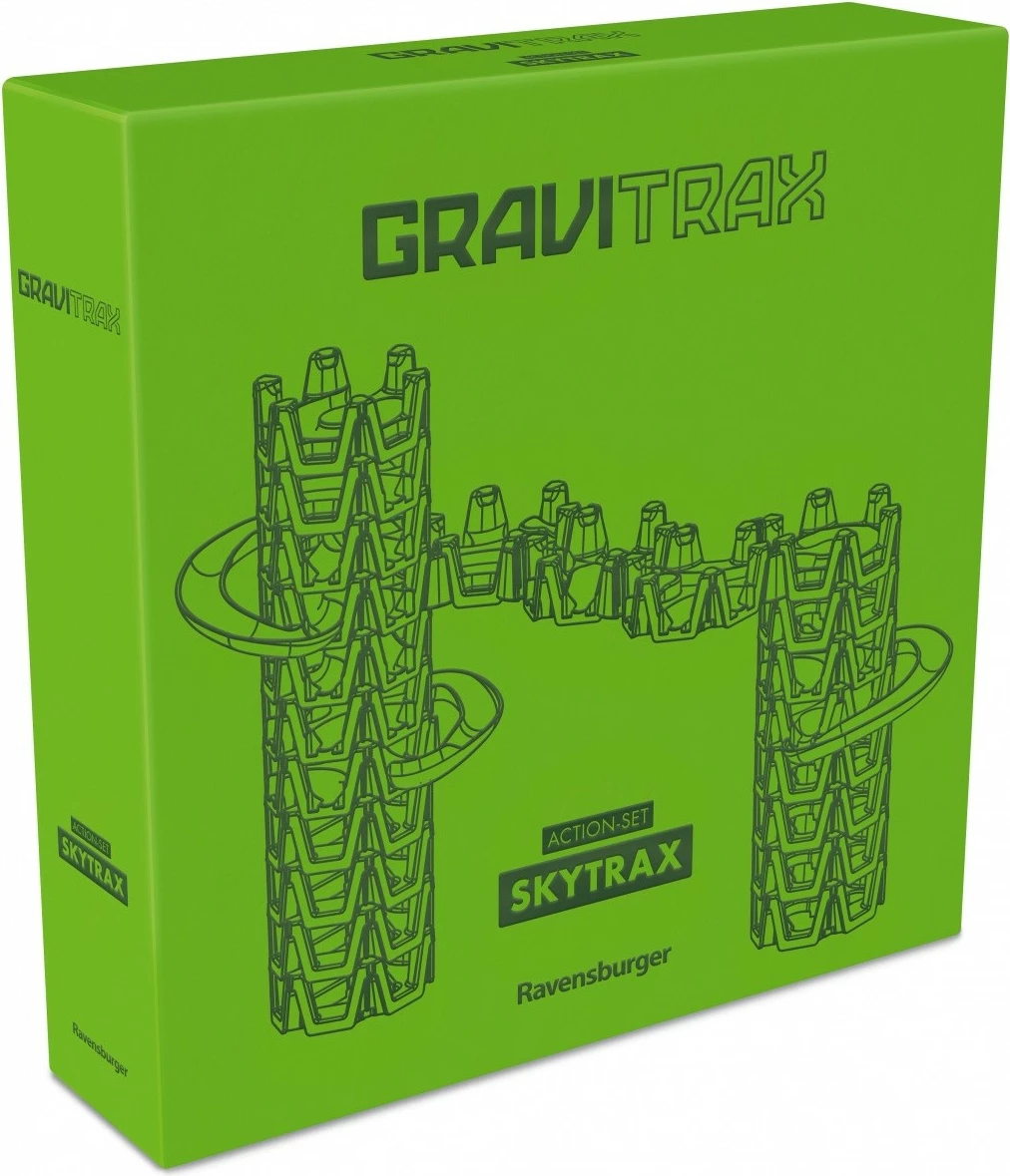 Set ndërtimi Gravitrax Skytrax M Starter, Ravensburger, 122 pjesë