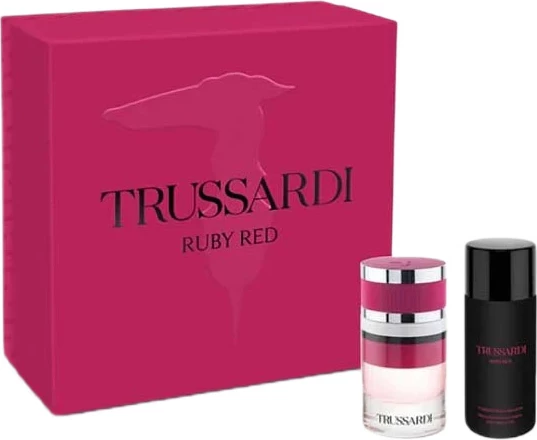 Set Eau de Parfum për femra Trussardi Ruby Red 60ml + balsam trupi 125ml