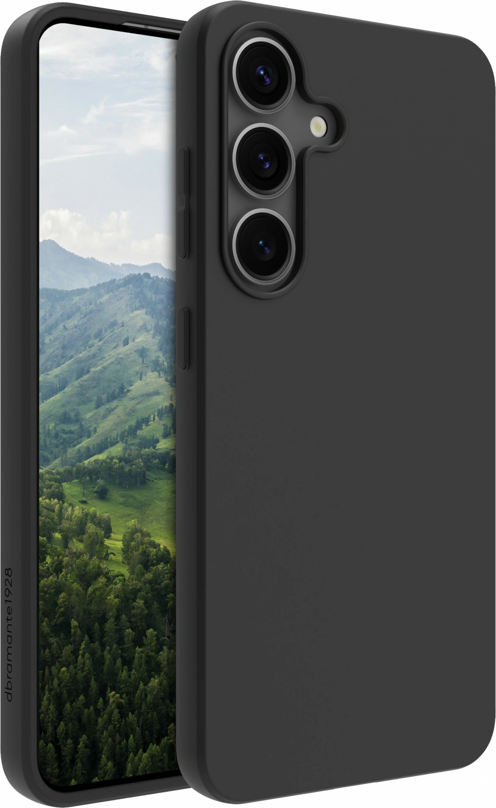 Mbështjellës dbramante1928 Eco Case Nuuk për Galaxy S25, i zi