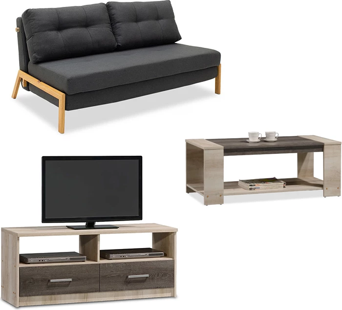 Set mobiljesh për studentë Lounge 2, 3 pjesë