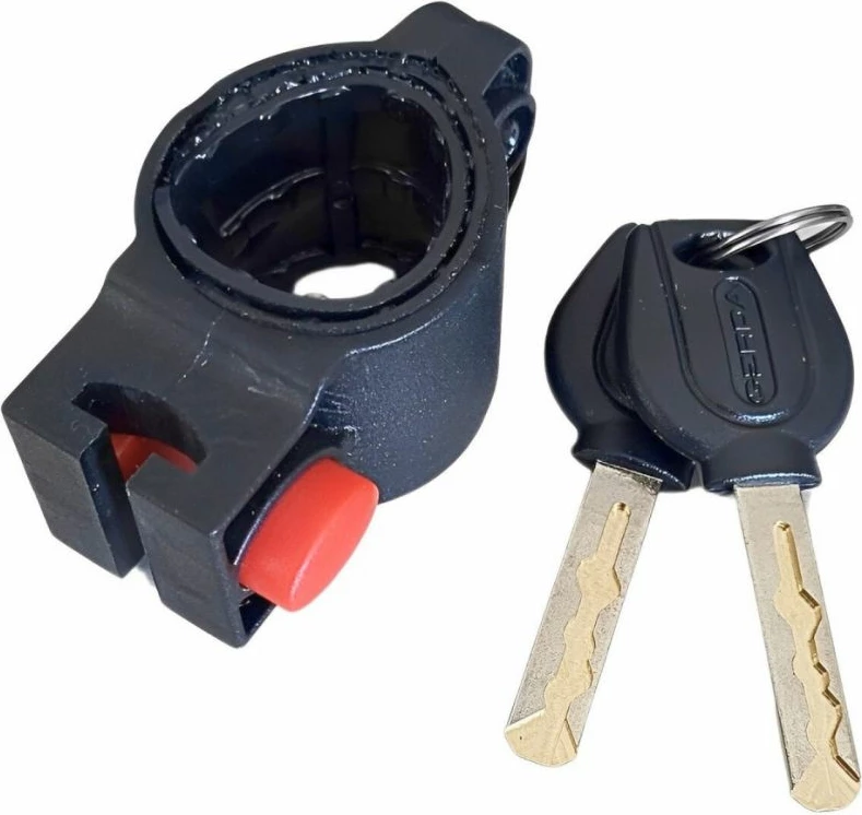 Kyç për biçikleta Gerda, gri