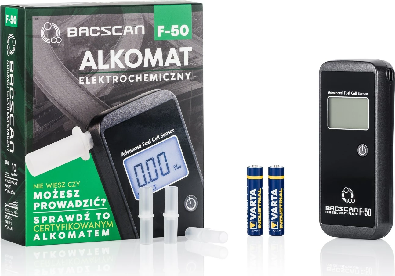 Testues alkooli Bacscan  F-50, i zi 