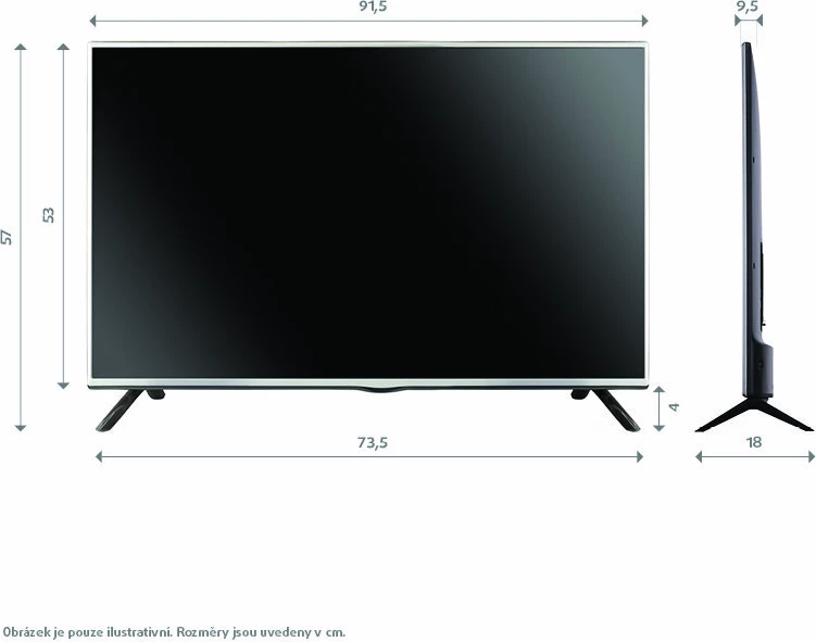 Televizor GOGEN GOGTVF40P750T