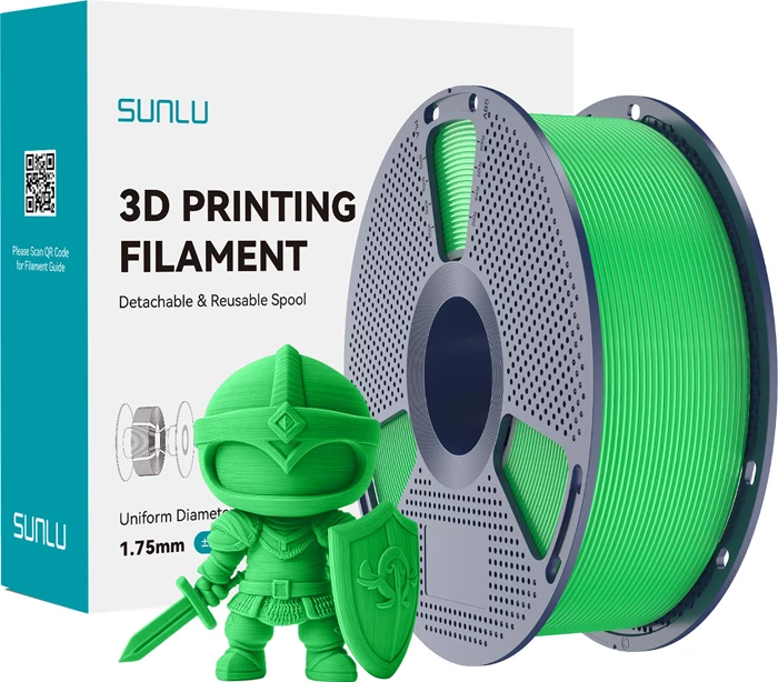 Filament PLA+ Sunlu PLA+ G 1.75 mm, gjelbër