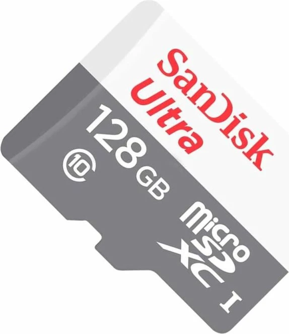Kartelë memorje microSDXC SanDisk Ultra 128GB 100MB/s Class 10 UHS-I (A1, U1)