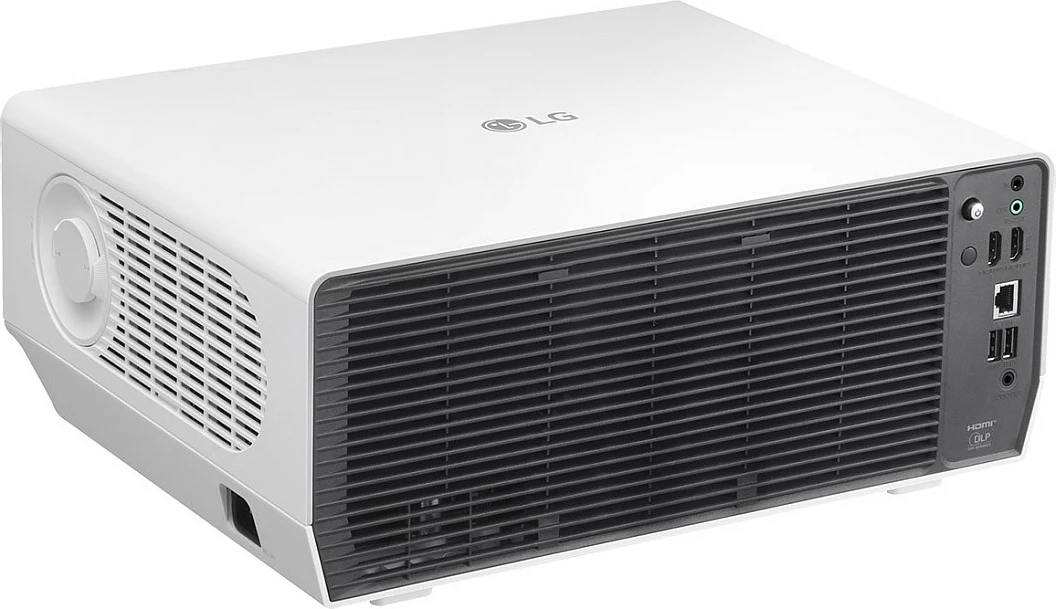 Projektor laser LG ProBeam BU53RG, UHD 4K, 5000 ANSI lumen, Wi‑Fi/Bluetooth, Bardhë e Zi