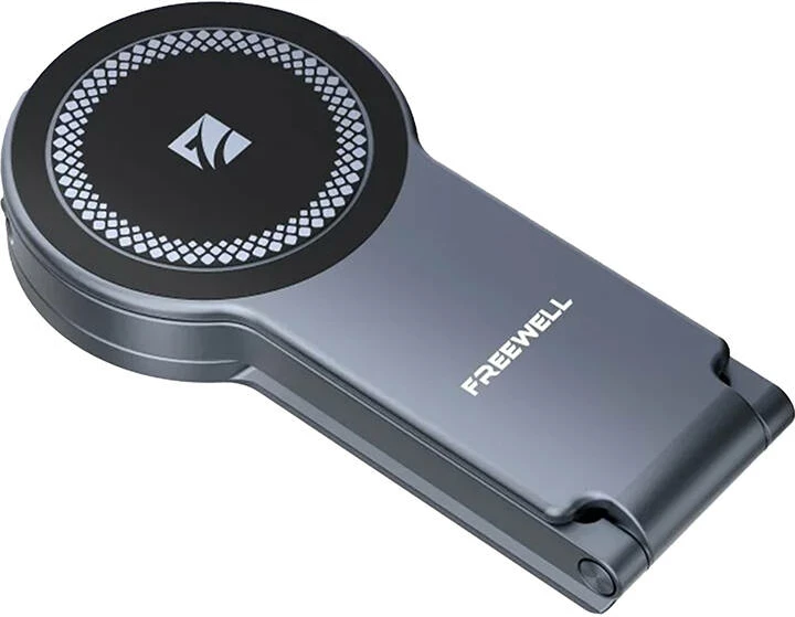 Mbajtës magnetik i palosshëm Freewell FW-CMFT për telefona, alumini, gri
