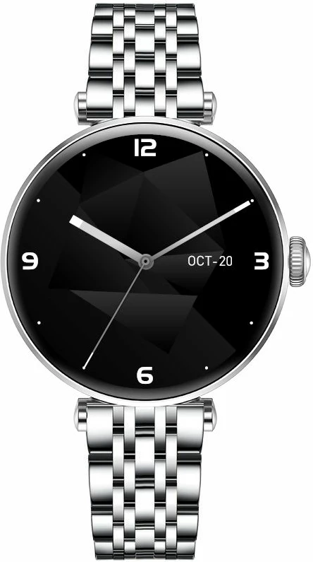 Smartwatch Gravity unisex, e zezë