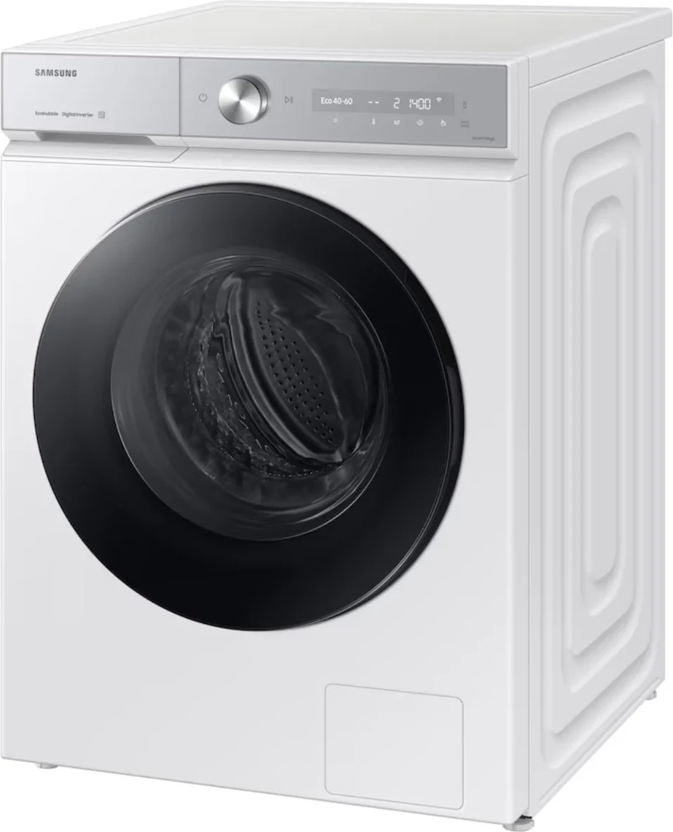 Makine larëse, Samsung, WW90DB8U9FGHU4, AI Ecobubble QuickDrive Auto Dispense me avull, e bardhë