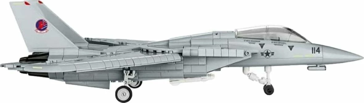 Set blloqesh ndërtimi Cobi Top Gun F-14A Tomcat 5811, 754 pjesë, 2 figura, 1:48, me stendë ekspozimi