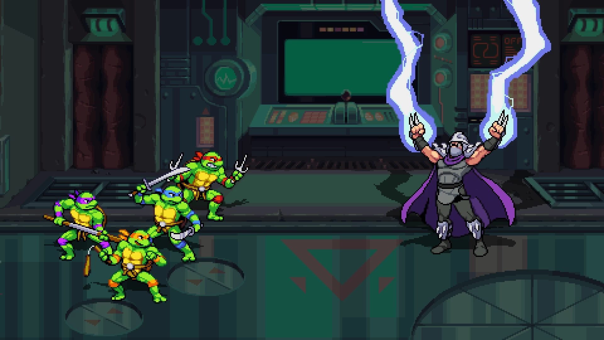 Lojë PS4 Merge Games Teenage Mutant Ninja Turtles: Shredder's Revenge Anniversary Edition, me DLC Dimension Shellshock