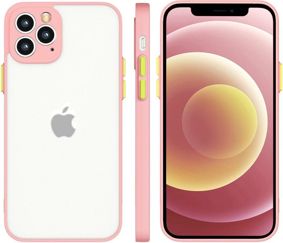 Mbështjellës silikon Hurtel Milky Case për Samsung Galaxy A42 5G, rozë