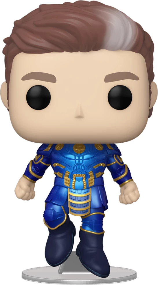 Figurinë koleksionuese Funko POP Marvel Eternals Ikaris, vinyl, me bazë, blu