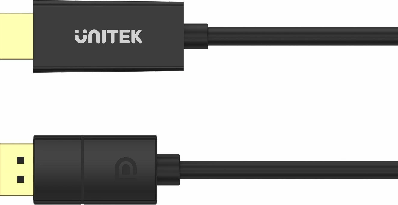 Kabllo DisplayPort–HDMI Unitek V1608A 1.8m e zezë