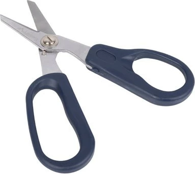 Gërshërë Kevlar Lanberg NT-0106 për prerje fibra Kevlar/aramid/FRP, dorezë ergonomike, blu