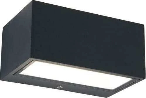 Aplik LED i jashtëm Lutec Gemini 1 11W 500lm 4000K IP54, antracit