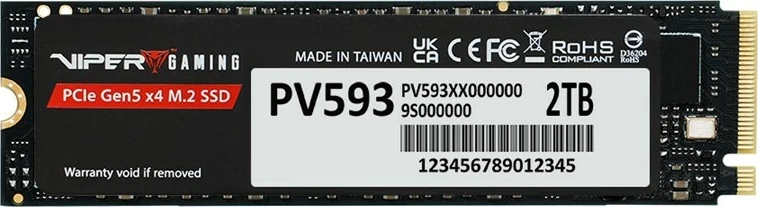 SSD Patriot Viper PV593, 2TB, M.2 PCI-E Gen5 x4, NVMe2