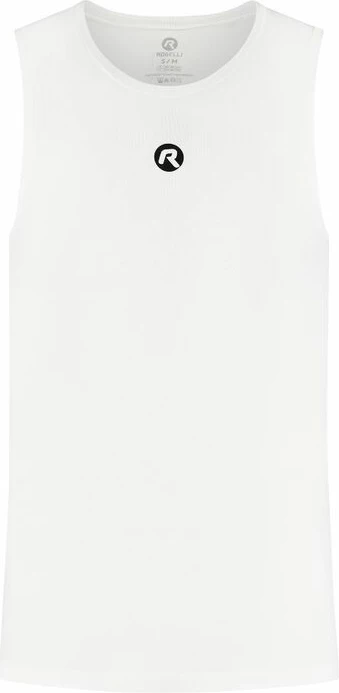 Maicë pa mëngë Rogelli për meshkuj, të bardha