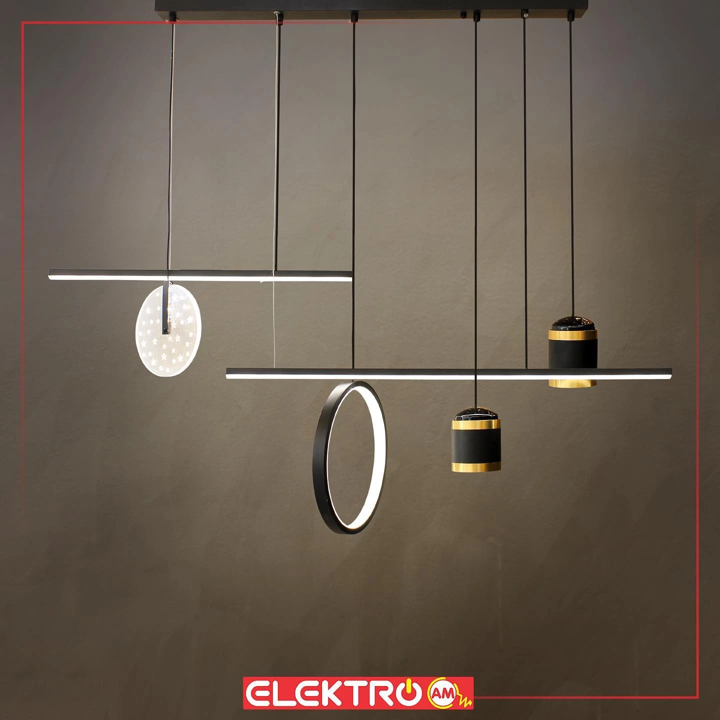 Abazhur LED për trapezari SN022715