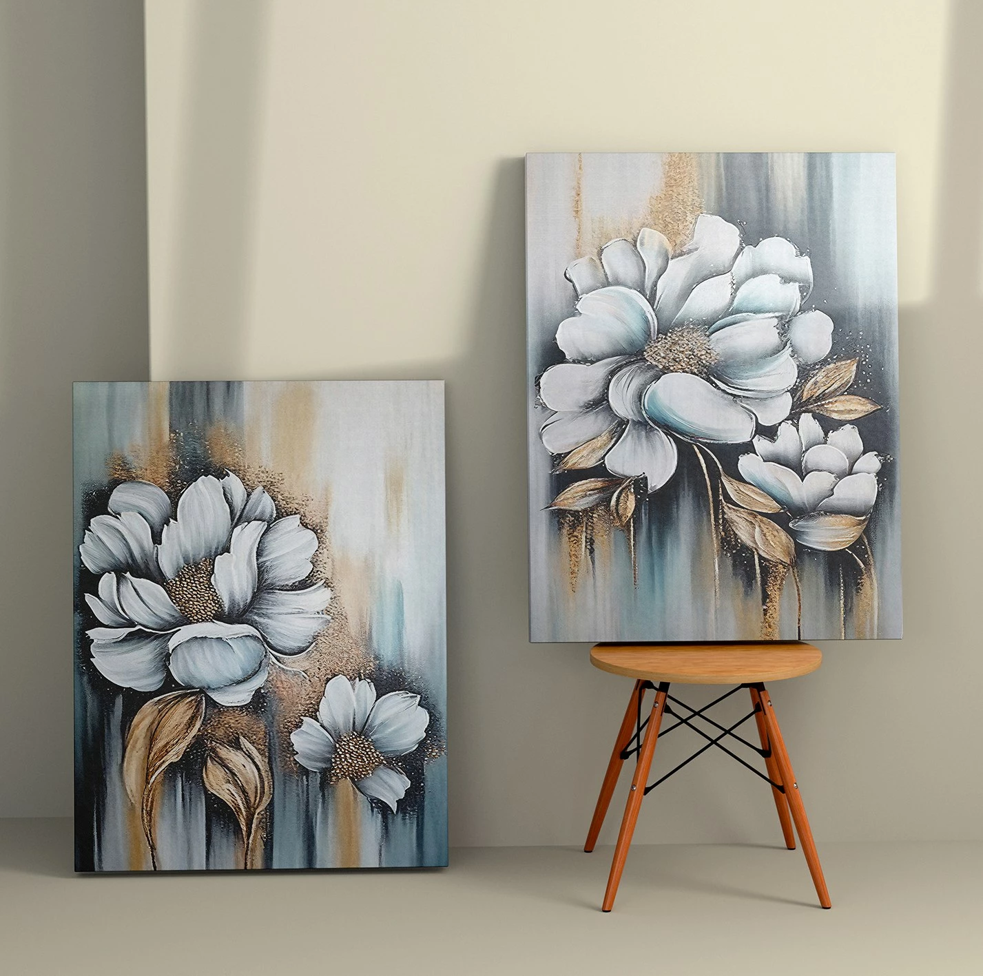 Pikturë dekorative në kanavacë, 2 copë, Wallity, 2KNV4236, 50x70cm