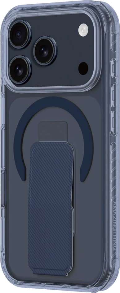 Mbështjellës AmazingThing Titan Pro Holder për iPhone 17 Pro Max, MagSafe, Kaltër
