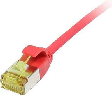 Kabllo rrjeti Synergy21 RJ45 CAT6A 0.15m, U/FTP, 500MHz, e kuqe