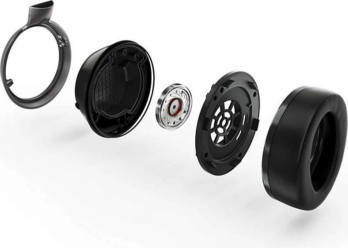 Kufje Philips Fidelio, Bluetooth 5.0 + 3.5mm, ANC, 35 orë, të zeza
