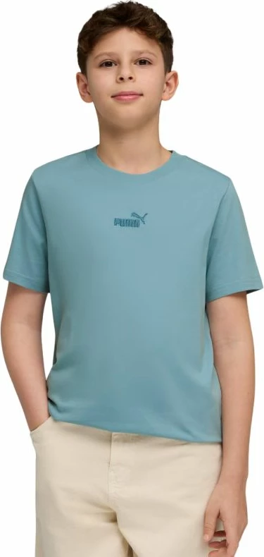 Maicë për fëmijë Puma ESS Small No. 1 Logo Centered, e kaltër