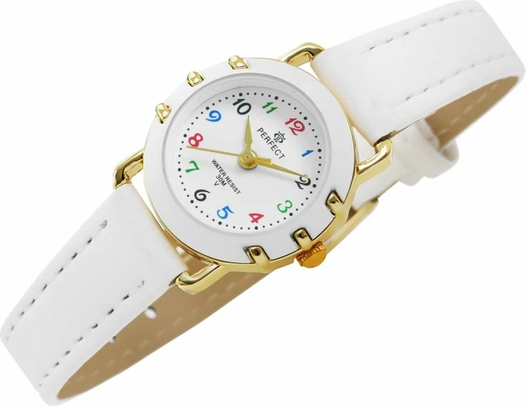 Orë dore për fëmijë Perfect, të bardhë dhe të artë