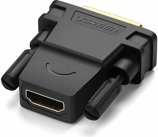 Adapter HDMI në DVI-D 24+1 Ugreen 20124, FHD, i zi