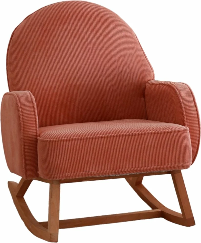 Karrige krahu Yoko, kadife kordon, ngjyrë korale