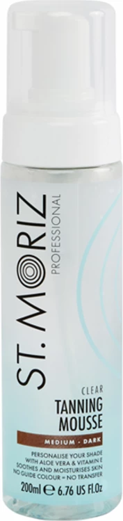 St. Moriz Clear Tanning Mousse Colorless Medium - Dark 200ml
