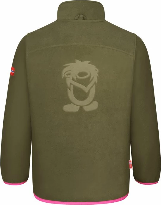 Jakne për vajza Trollkids, e gjelbër