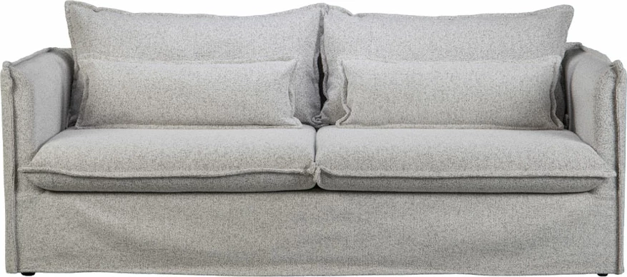 Kauç 3 vendësh, ngjyrë gri e çelët, PROUD, 210x90x90