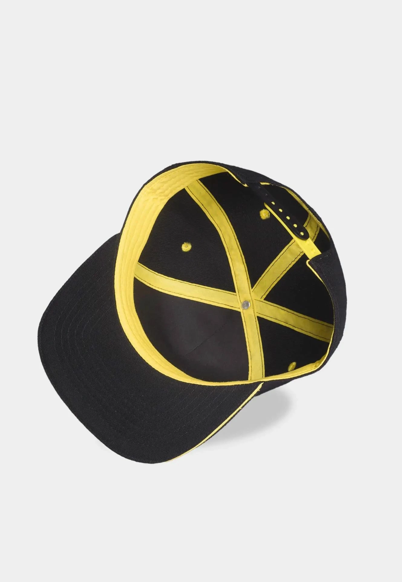 Kapelë snapback Difuzed Pokémon Angry Pika, pambuk twill, e zezë/verdhe