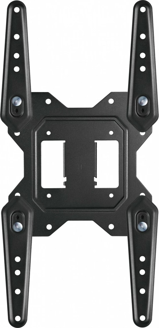 Mbajtës muri TV, Savio, UTV-03, 23-55", 30 kg, rrotullim 90°, anësim +3°/-10°, distancë 60-382 mm, VESA 100x100-400x400, i zi