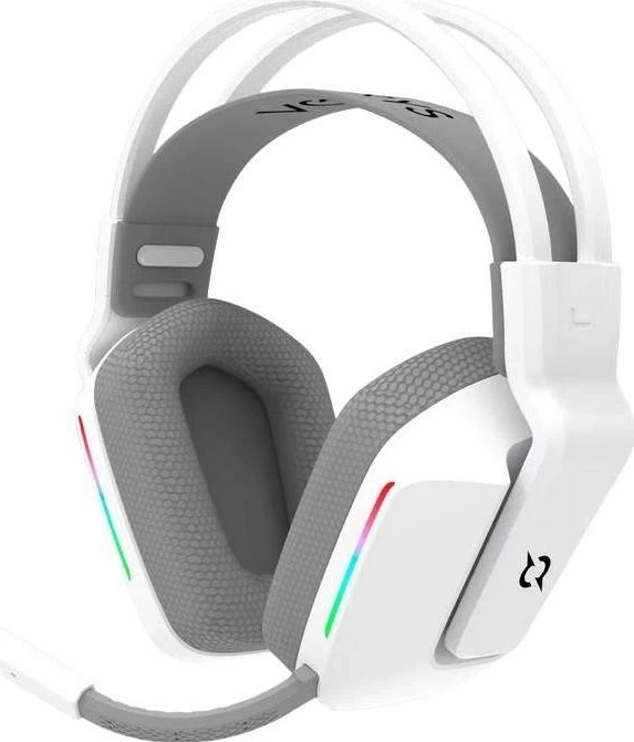 Kufje AQIRYS Alya 2.0, Dual Mode, Wireless&BT+Wired, të bardha